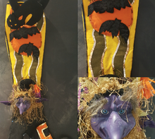 Katherine's Collection `yellow Goblin Witch Stocking
