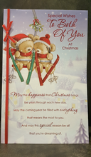 Large Christmas Card Both Of You