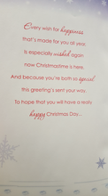 Large Christmas Card Both Of You