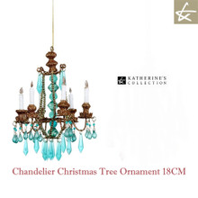 Katherine's collection Bohemian Christmas Tree Chandelier Hand Dusted Sparkling Glitter.