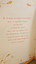 To Both Of You Luxury Christmas Card