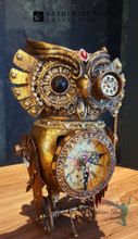 Katherine's Collection Owl Clock Display Ornament