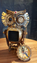 Katherine's Collection Owl Clock Display Ornament
