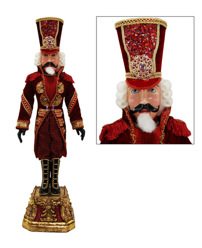 Katherine's Collection Captain Crimson Nutcracker
