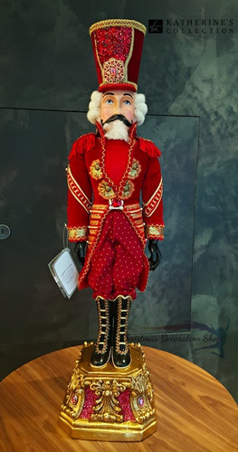 Katherine's Collection Captain Crimson Nutcracker