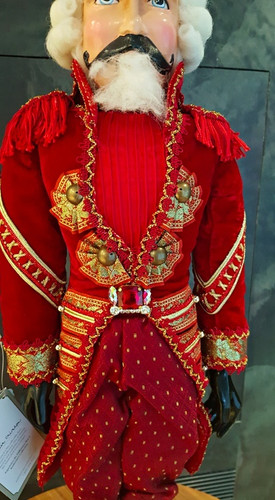Katherine's Collection Captain Crimson Nutcracker