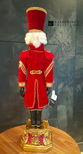 Katherine's Collection Captain Crimson Nutcracker