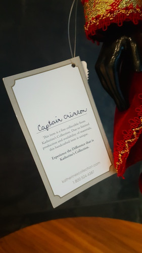 Katherine's Collection Captain Crimson Nutcracker