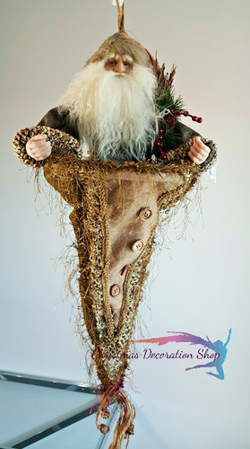 Santa Cone Stocking