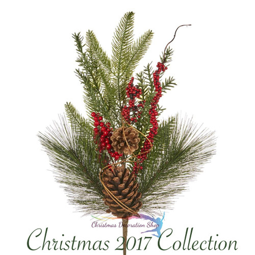 Christmas Stem Berry Pine