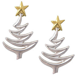 Seasonal Jewelry Christmas Tree Earrings Image 1 Seasonal Jewelry Christmas Tree Earrings Image 1