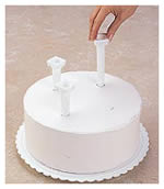 Cake Decorating Instruction - Tiered Cakes Cake Decorating Instruction - Tiered Cakes