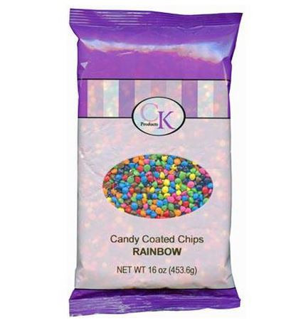 candy coated chips