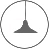 dahlia pendant light icon