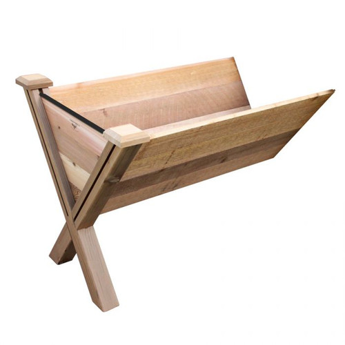 ECO Modular Rustic Garden Wedge 30x48x32 - 18"D Extension Kit