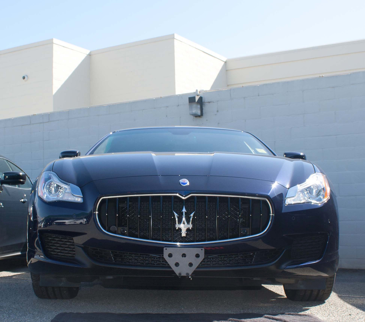 2012 2017 Maserati Quattroporte Removable Front License Plate