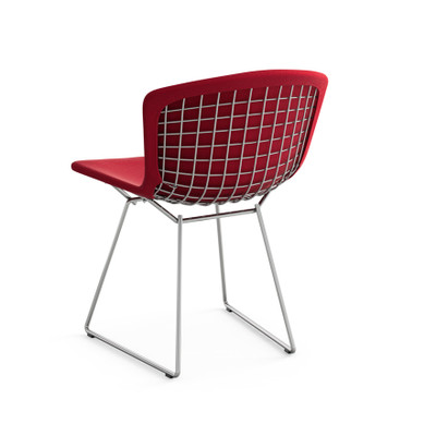 knollstudio bertoia side chair with full upholstery cover