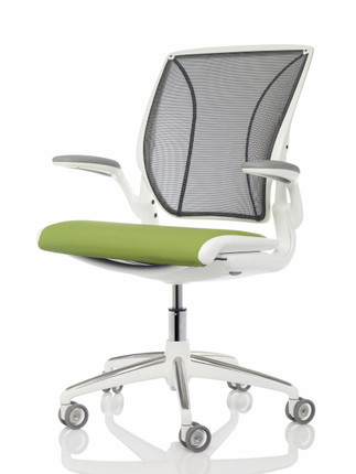 Humanscale Diffrient World Chair Officechairsusa Humanscale Diffrient World Chair With White Frame