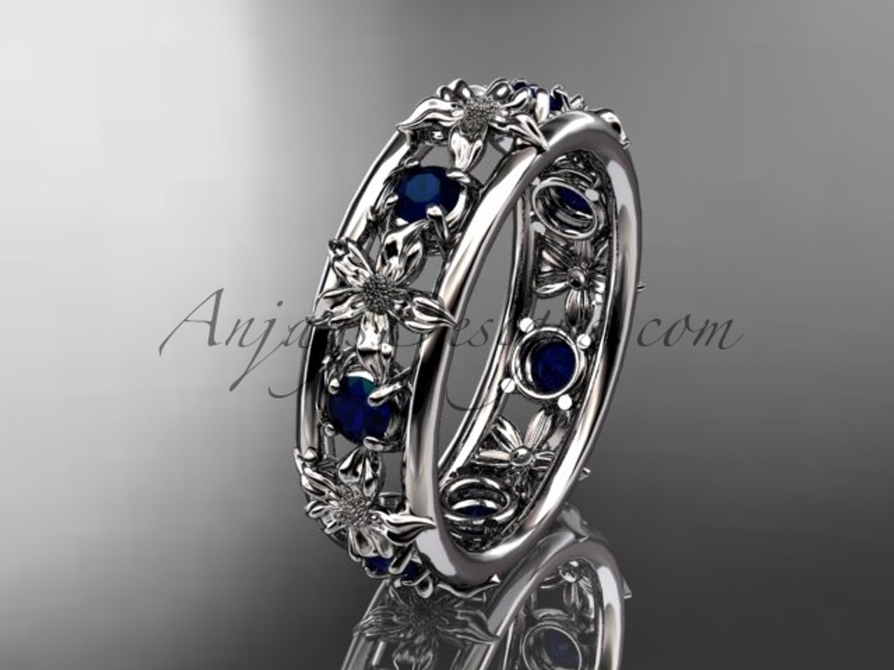 14kt white gold diamond leaf wedding ringengagement ring wedding band adlr160b nature inspired jewelry - Leaf Wedding Ring 14kt white gold diamond leaf wedding ringengagement ring wedding band adlr160b nature inspired jewelry - Leaf Wedding Ring