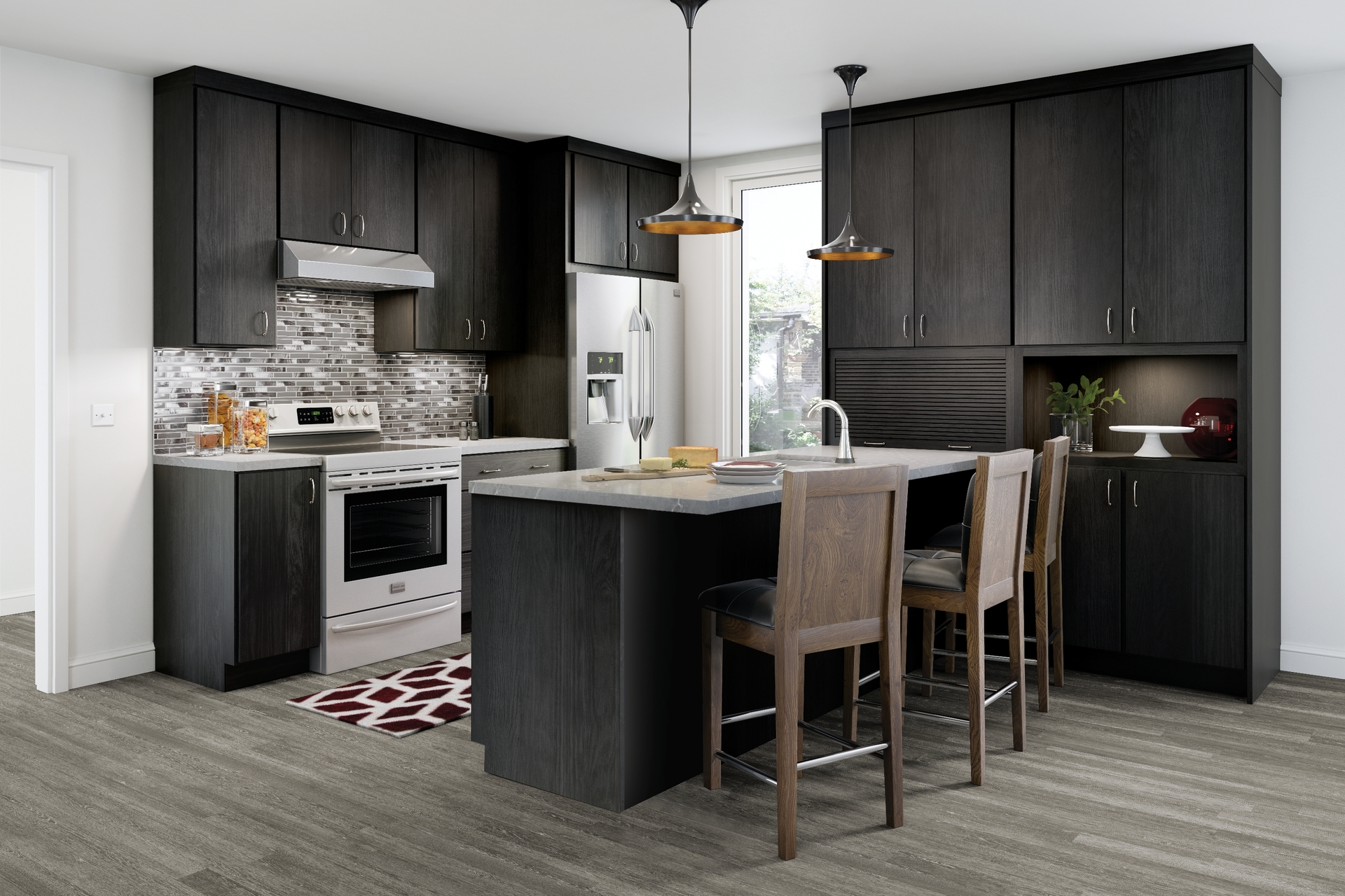 Cardell Cabinetry - Kitchen Cabinets - Bressler in Slate