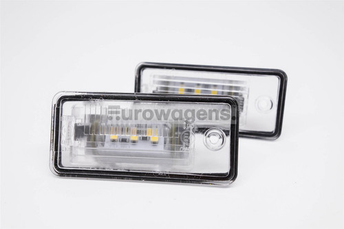 Number plate lights set LED Audi A3 A4 A5 A6 A8 Q7