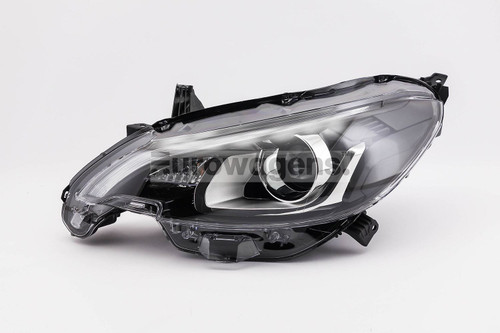 Headlight left with LED DRL Peugeot 108 14-17