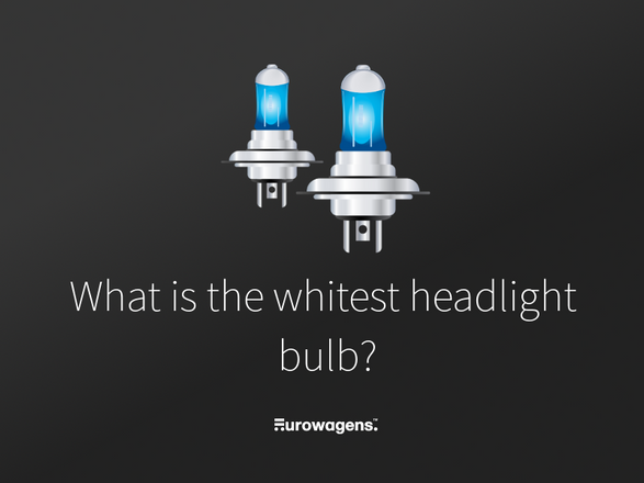 What is the whitest headlight bulb?