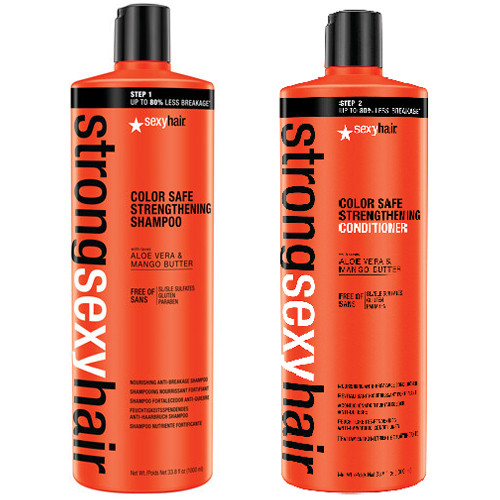 Strong Sexy Hair Color Safe Strengthening Shampoo And Conditioner 338oz Glamazon Beauty Supply 3751