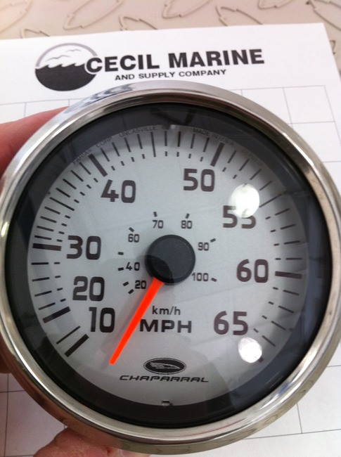 3 INCH 65 MPH SPEEDOMETER - Cecil Marine