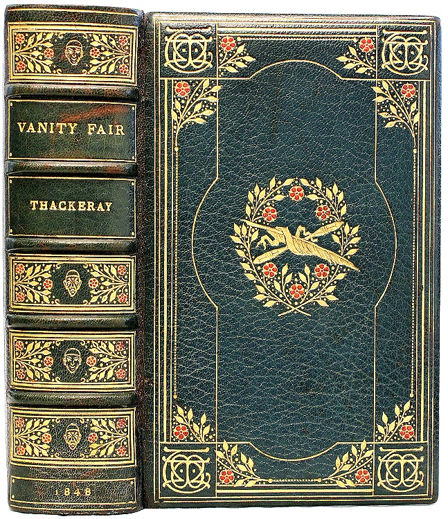 THACKERAY - Vanity Fair - 1st EDITION 1st ISSUE - IN A FINE COSWAY ...