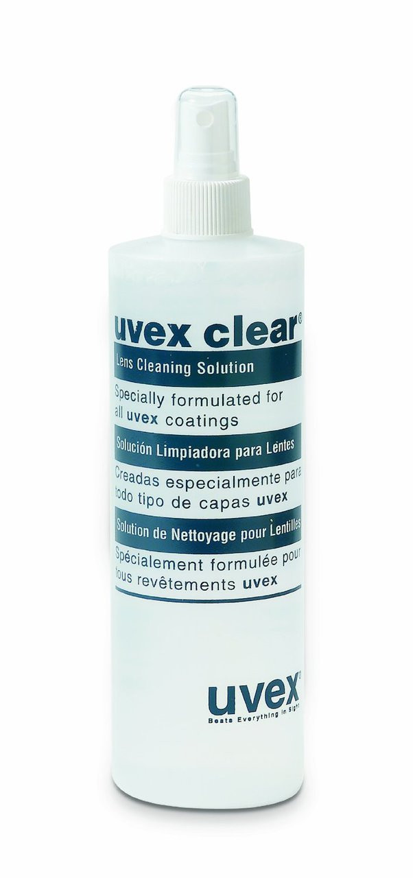 Uvex Replacement Lens Cleaner 16 Ounces