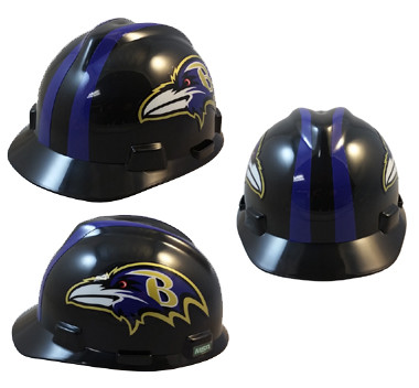 Baltimore Ravens hard hats | Buy Online at T.A.S.C.O.