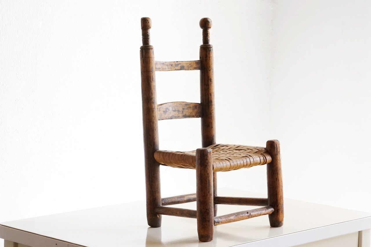 SOLD - Primitive Antique Hickory Child's Chair, C. Early 19th SOLD - Primitive Antique Hickory Child's Chair, c. Early 19th century - SOLD - Primitive Antique Hickory Child's Chair, C. Early 19th