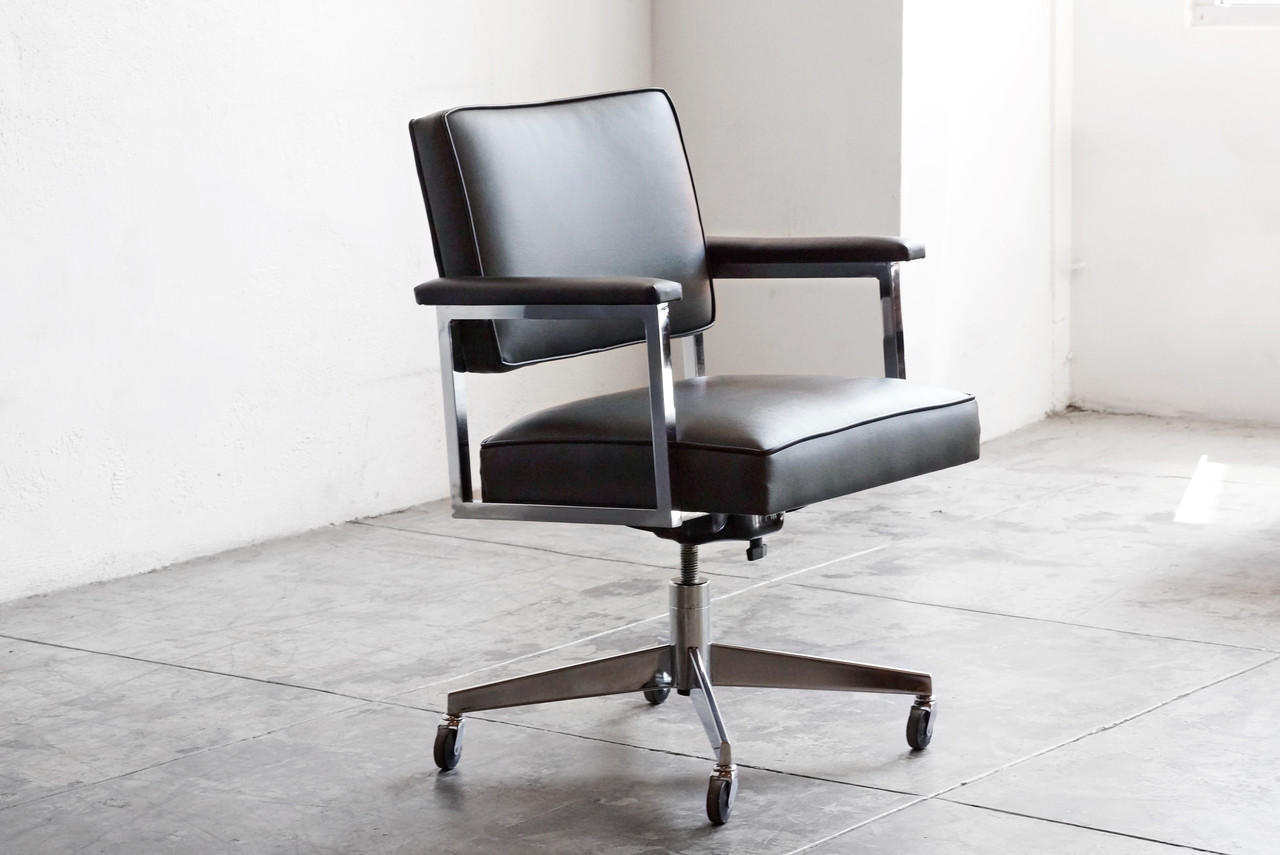 Sold 1970s Steelcase Office Chair Refinished Rehab Vintage Image 1