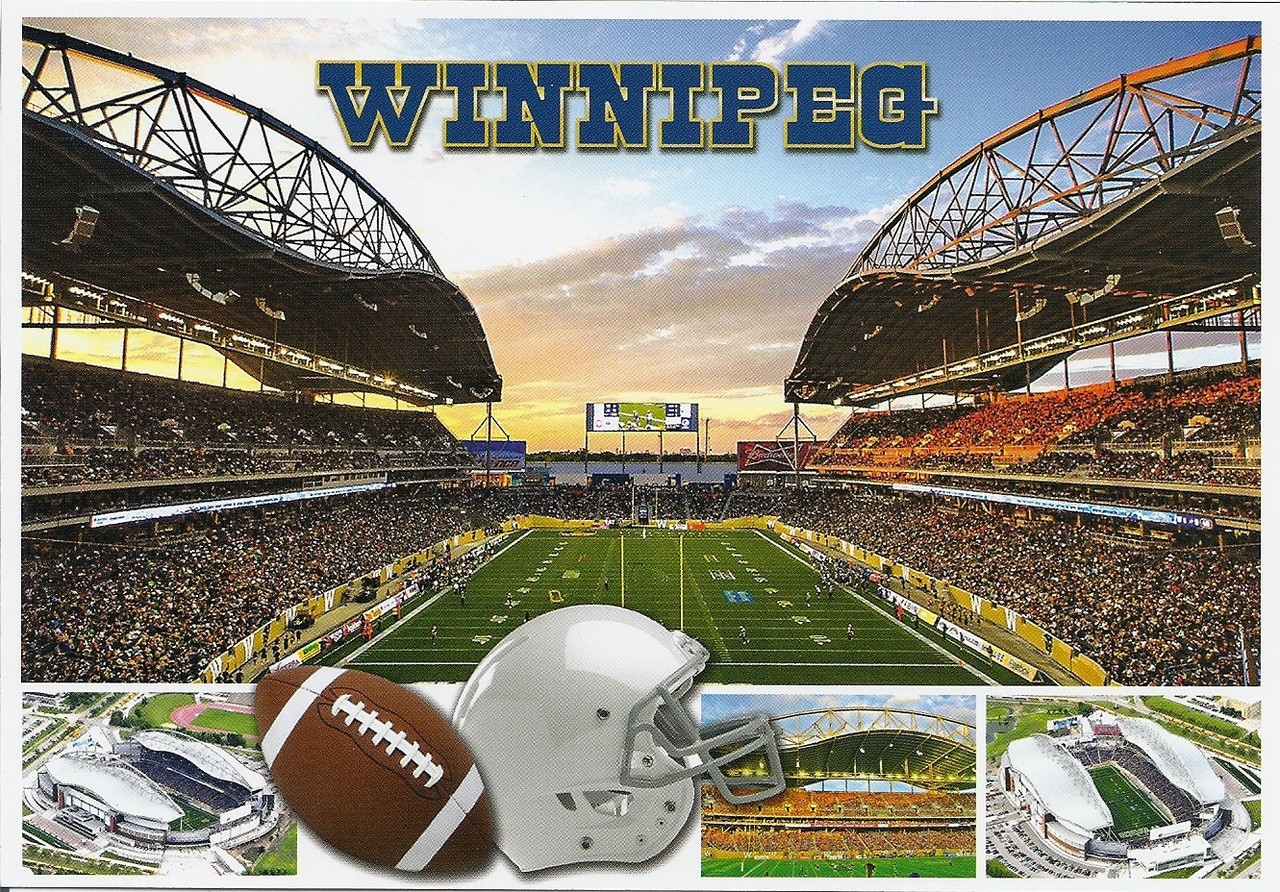 Investors Group Field (PC57-WPG 4780) - Stadium Postcards