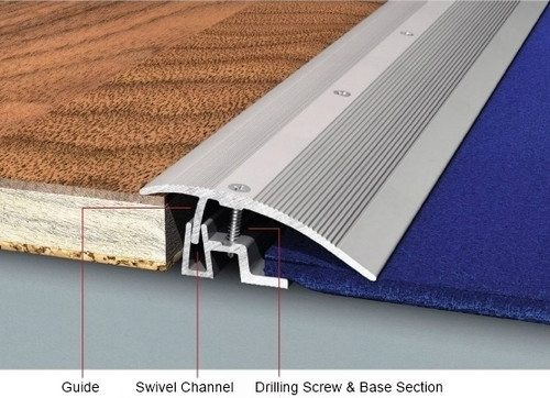 Threshold Transition Strips For Laminate Tile Carpet Wood Vinyl Reducer Transition For 7 26mm Floor Heights