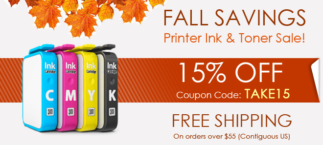 Save Up to 85% 101inks Banner Promo Image