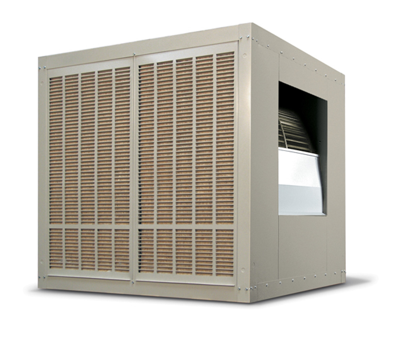 20,000 CFM Sidedraft Industrial Evaporative Cooler Aspen Pads