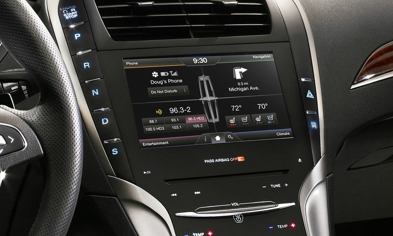 13-16' Lincoln MKZ Navigation Upgrade for MyLincoln Touch ...