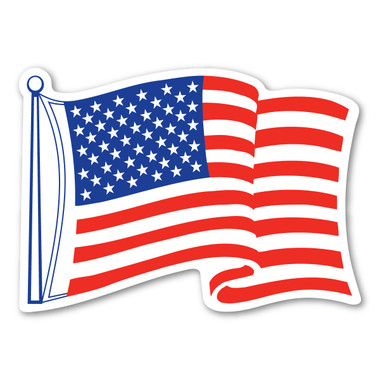 Download American Flag Mini Waving Magnet | Magnet America