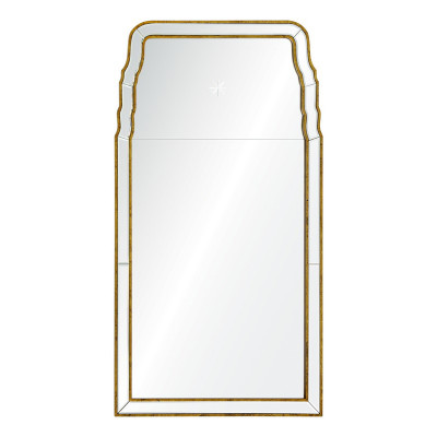 queen anne mirror pier distressed gold leaf queen anne mirror with etched star image home queen anne mirror pier distressed gold leaf queen anne mirror with etched star image home