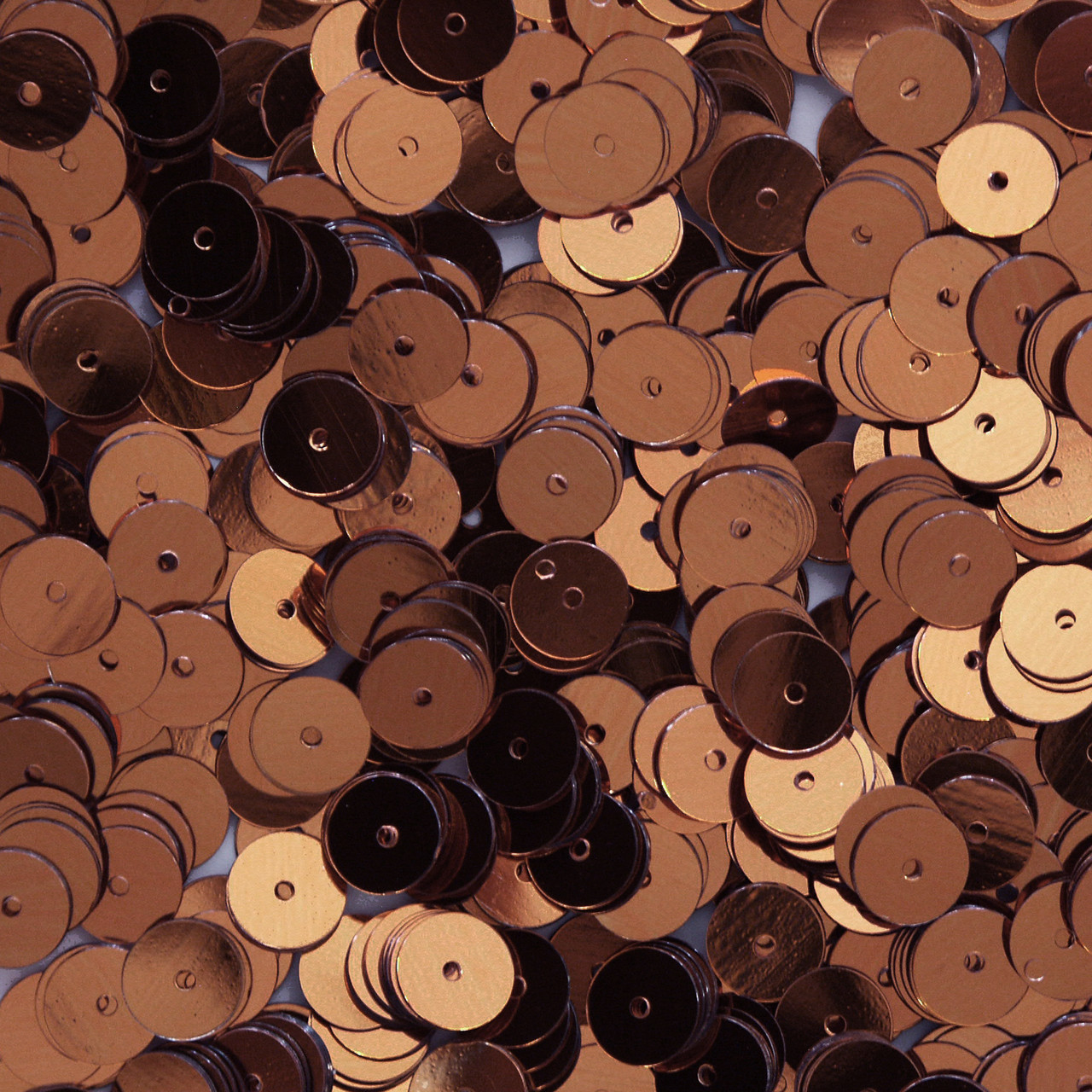 6mm Sequins Bronze Brown Metallic SequinsUSA