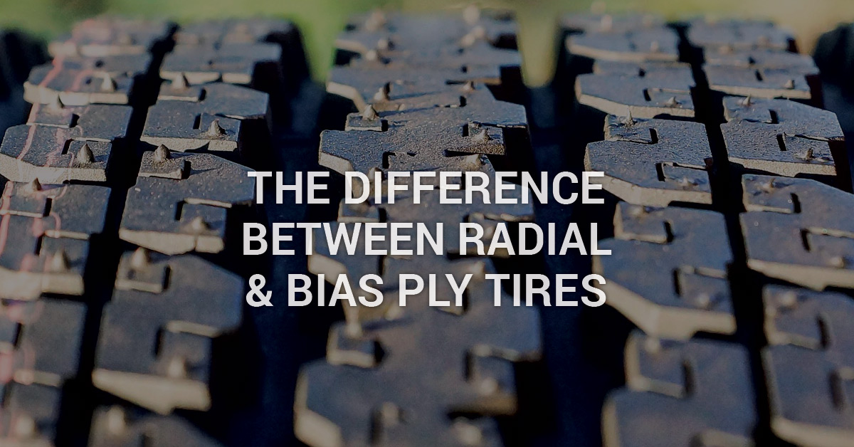 The Difference Between Radial & Bias Ply Tires RC Components