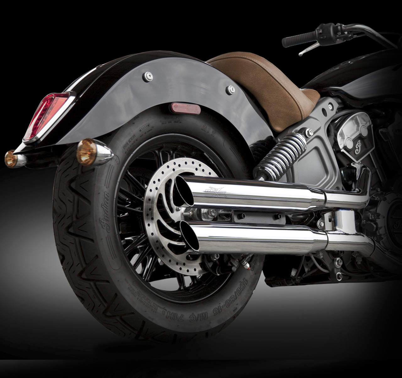 Rcx Exhaust 3 Slip On Mufflers Indian Scout