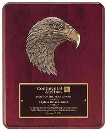 Plaque/Antique Bronze Eagle