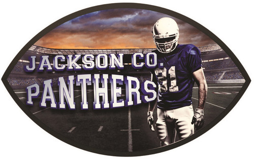 Full Color Football Plaque (PL176)