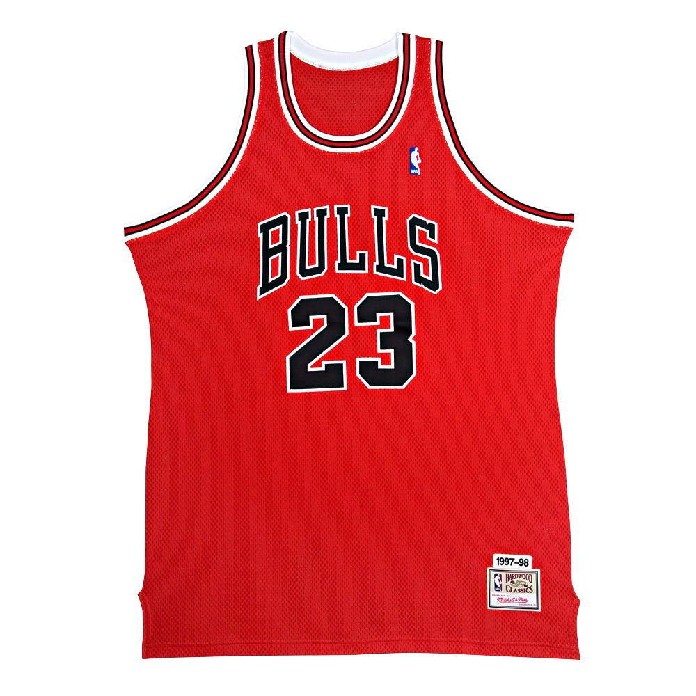 MICHAEL JORDAN Signed Jersey Bulls M&N Authentic Jersey UDA - Game Day ...