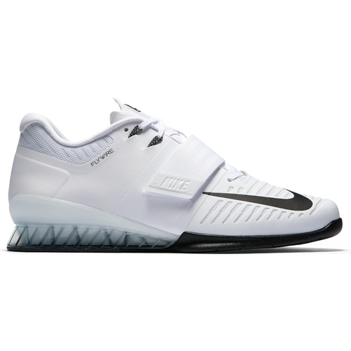 Nike Romaleos 3 Weightlifting Shoes - White/Black/Volt