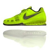 Nike Romaleos Weightlifting Shoes White Charcoal Grey Nike Romaleos Weightlifting Shoes White Charcoal Grey