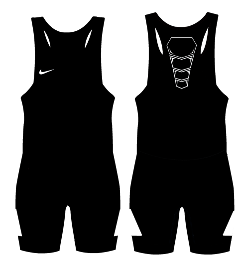 nike youth grappler elite wrestling singlet black white nike singlet size chart